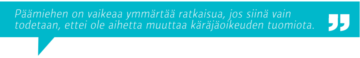 sitaatit hovioikeus 1