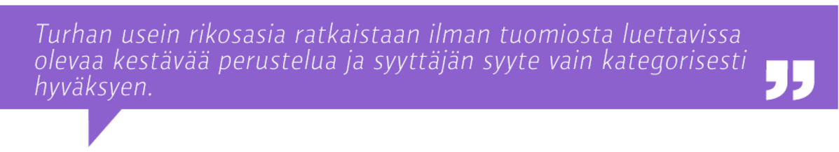 sitaatit tuomareiden ammattitaito 2