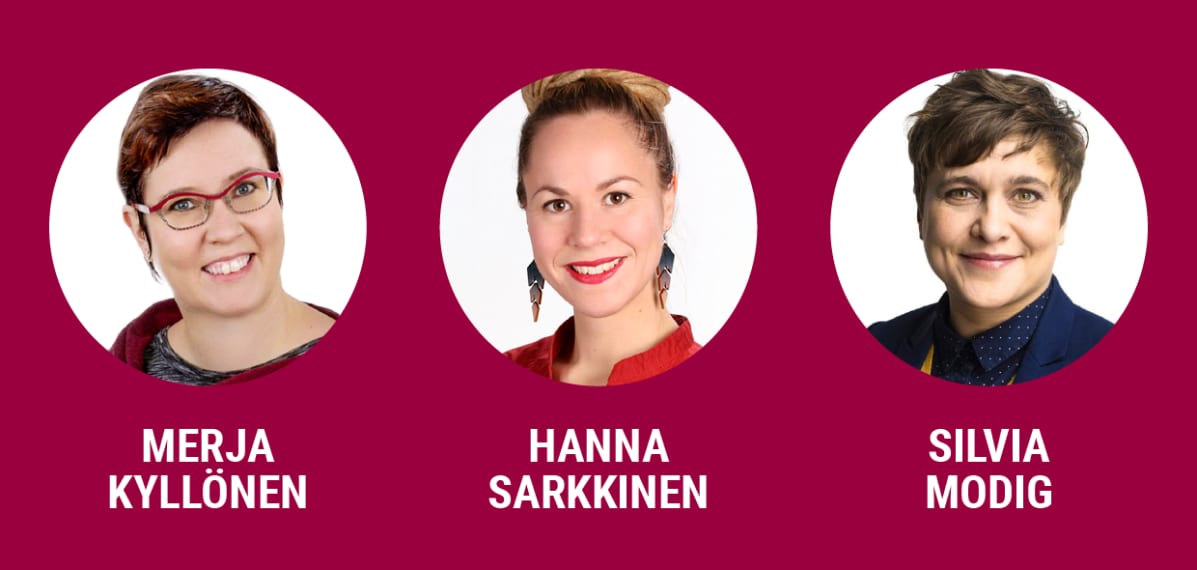 Puolueen kärkiehdokkaat -grafiikka
