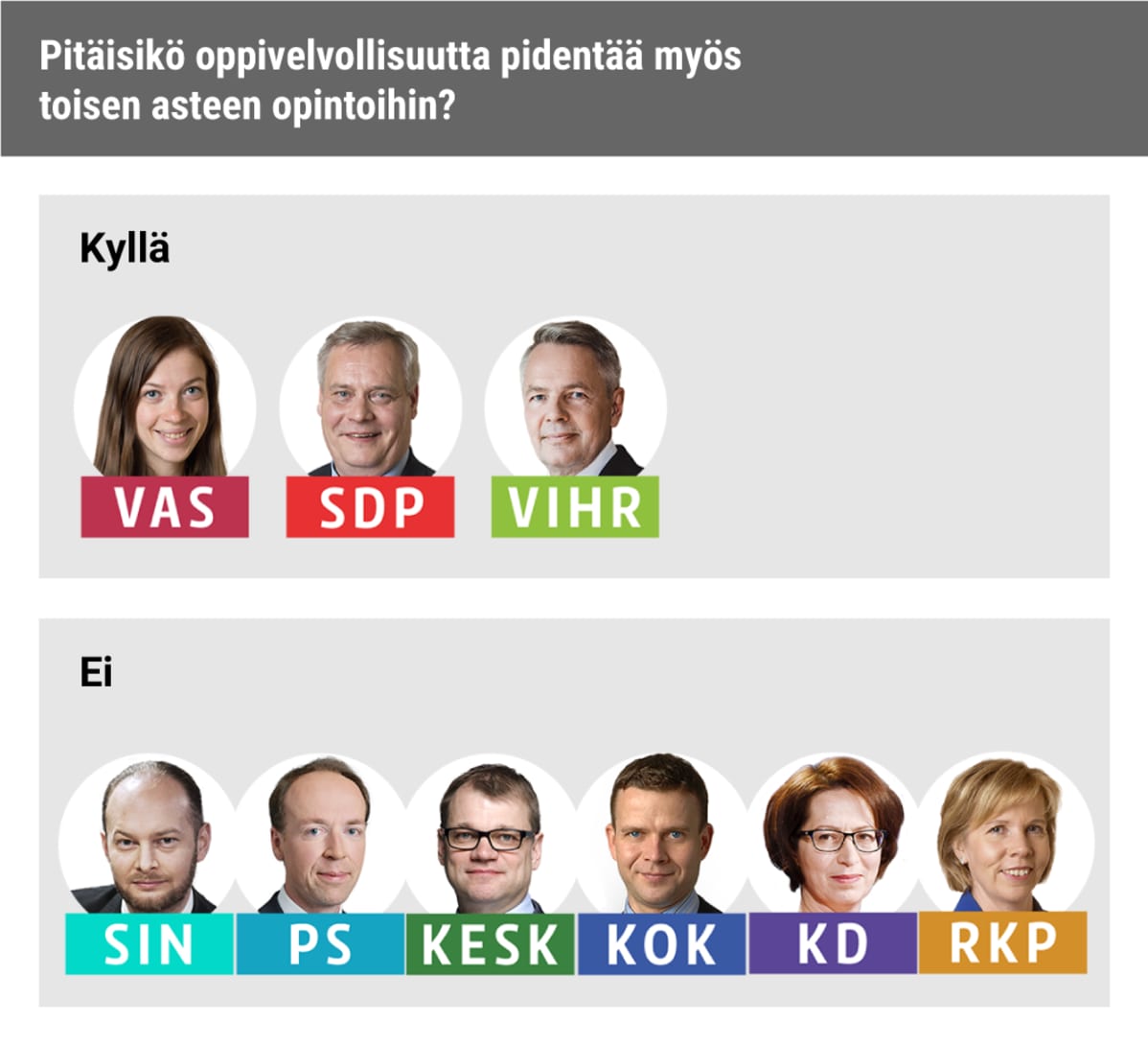Puoluejohtajakysely