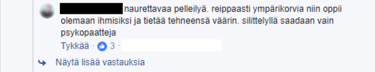 Facebook-teksti