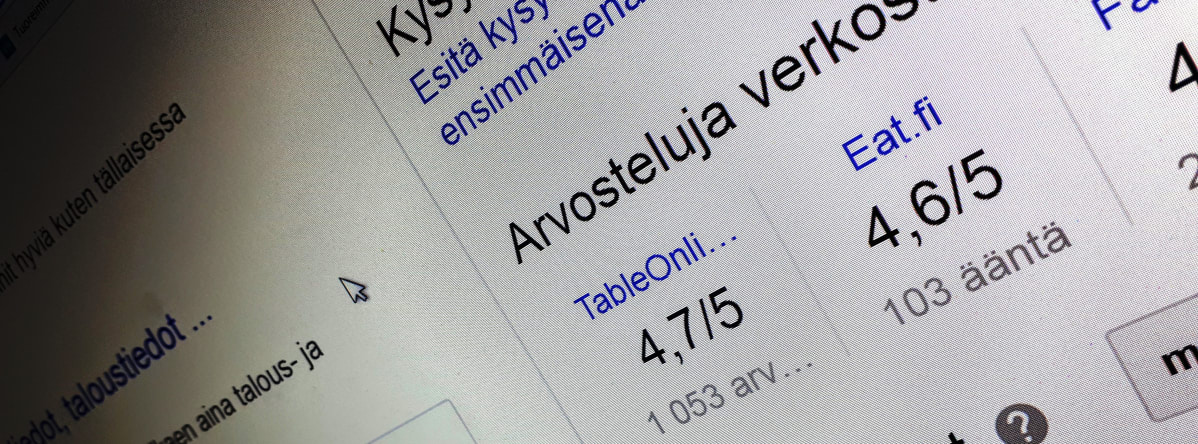 Kuvakaappaus Googlen-hakukoneesta