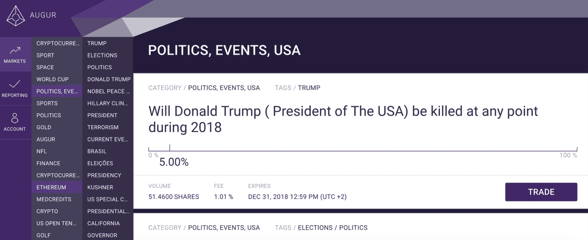 Donald Trump -salamurha-kuvakaappaus
