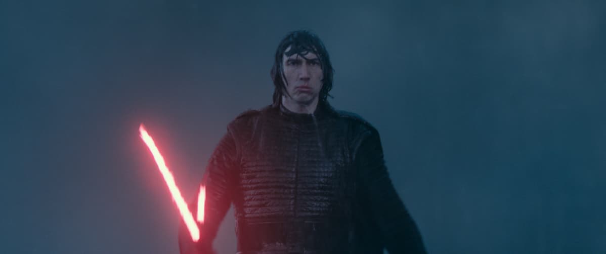Lehdistökuva elokuvasta Star Wars: The Rise of Skywalker.