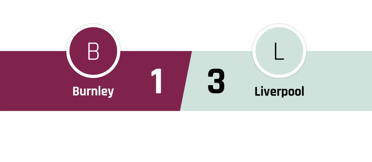 Burnley - Liverpool 1-3