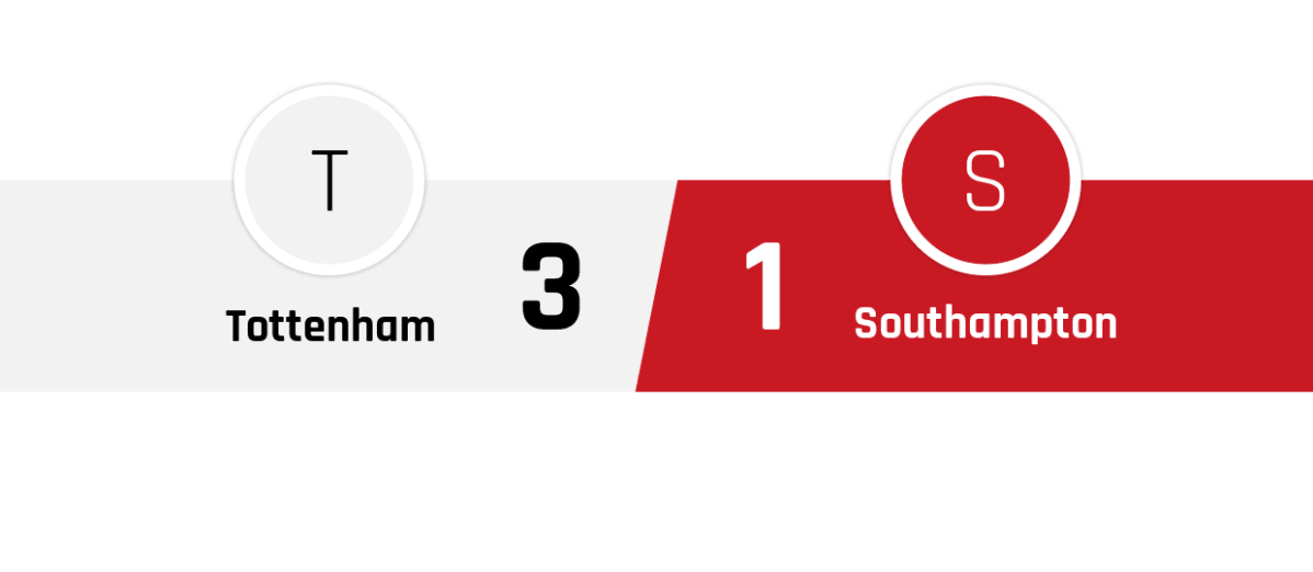 Totteham - Southampton 3-1