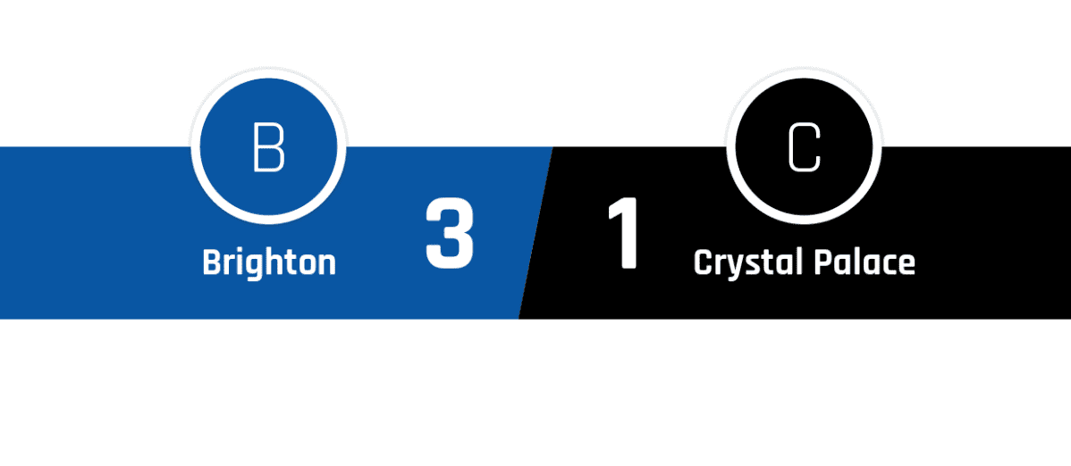Brighton - Crystal Palace 3-1