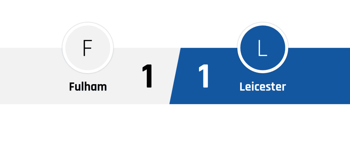 Fulham - Leicester 1-1