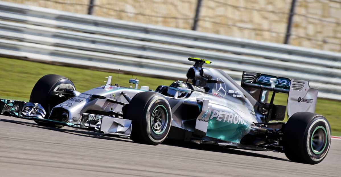 Nico Rosberg voitti aika-ajon USA:n GP:ssä