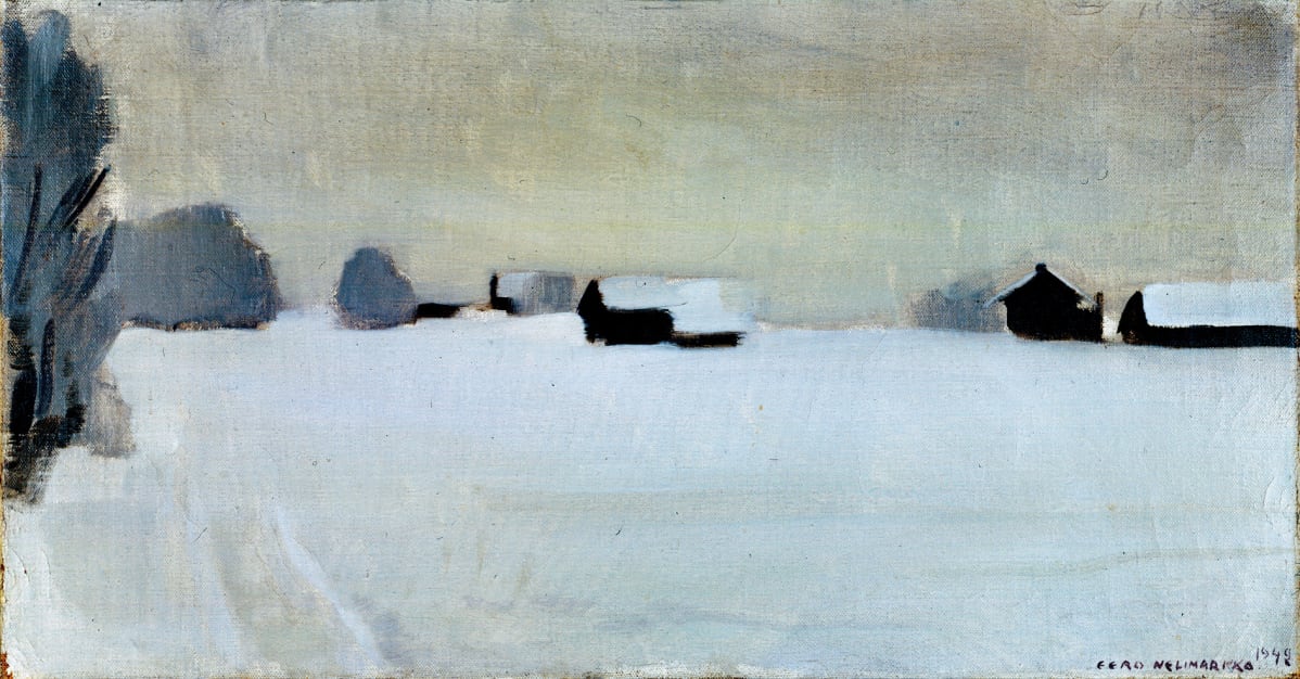 Eero Nelimarkka: Talvipäivä Alahärmässä 1942
