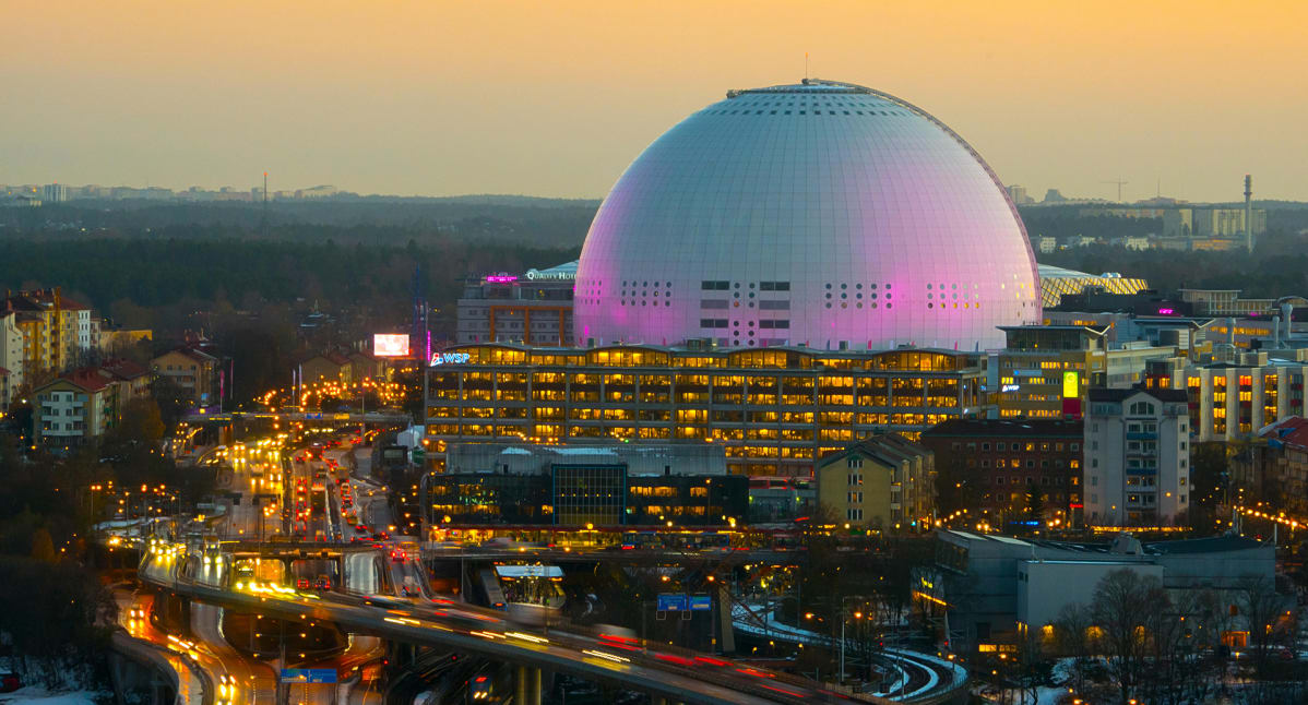Globen Tukholmassa.