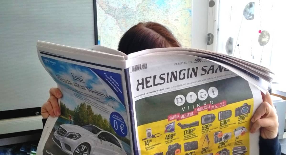 Helsingin Sanomien lukija