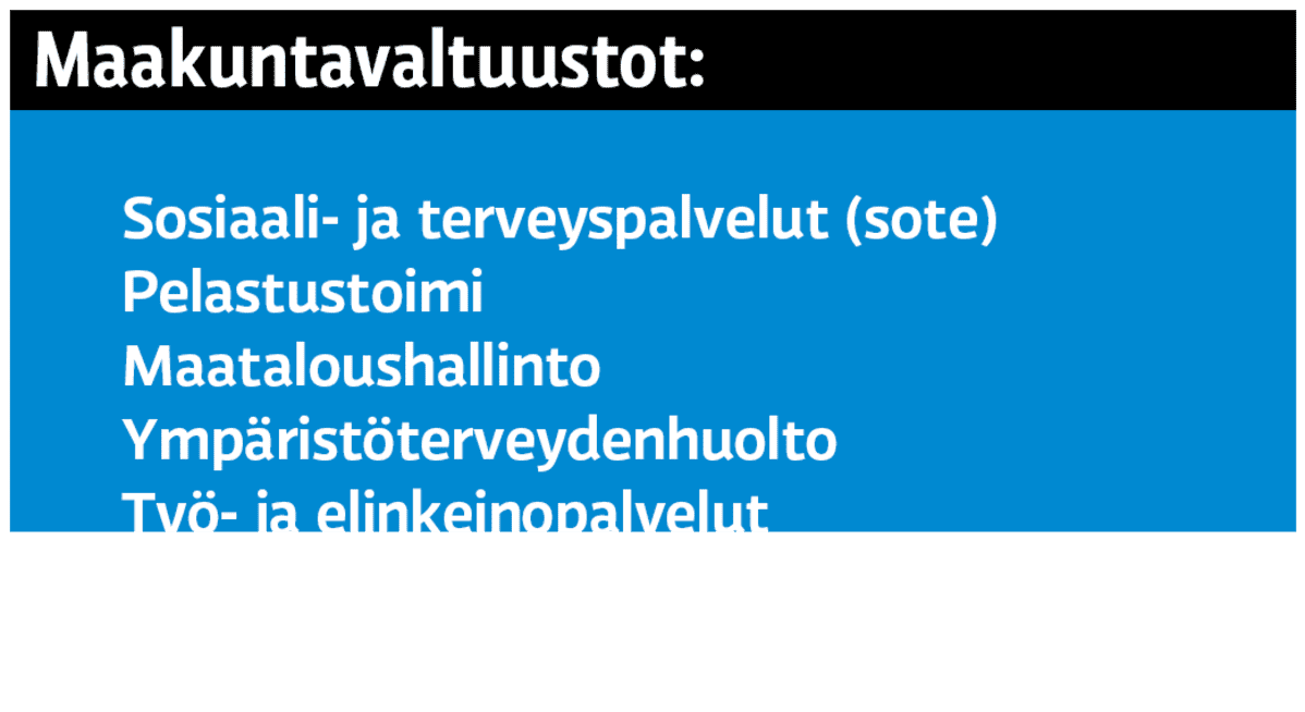 Maakuntauudistus