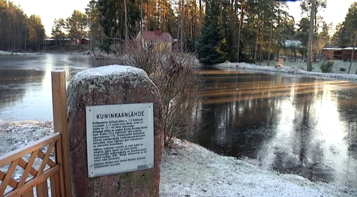 Tällä paikalla on vieraillut Ruotsin kuningas.