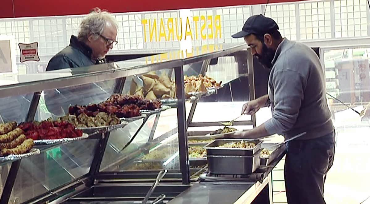 Hasan Umar ravintolassaan New Yorkissa