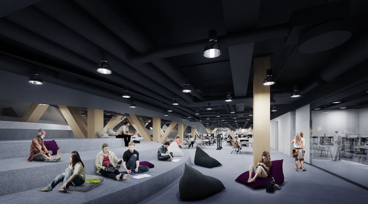 2. kerroksen hengailupaikka