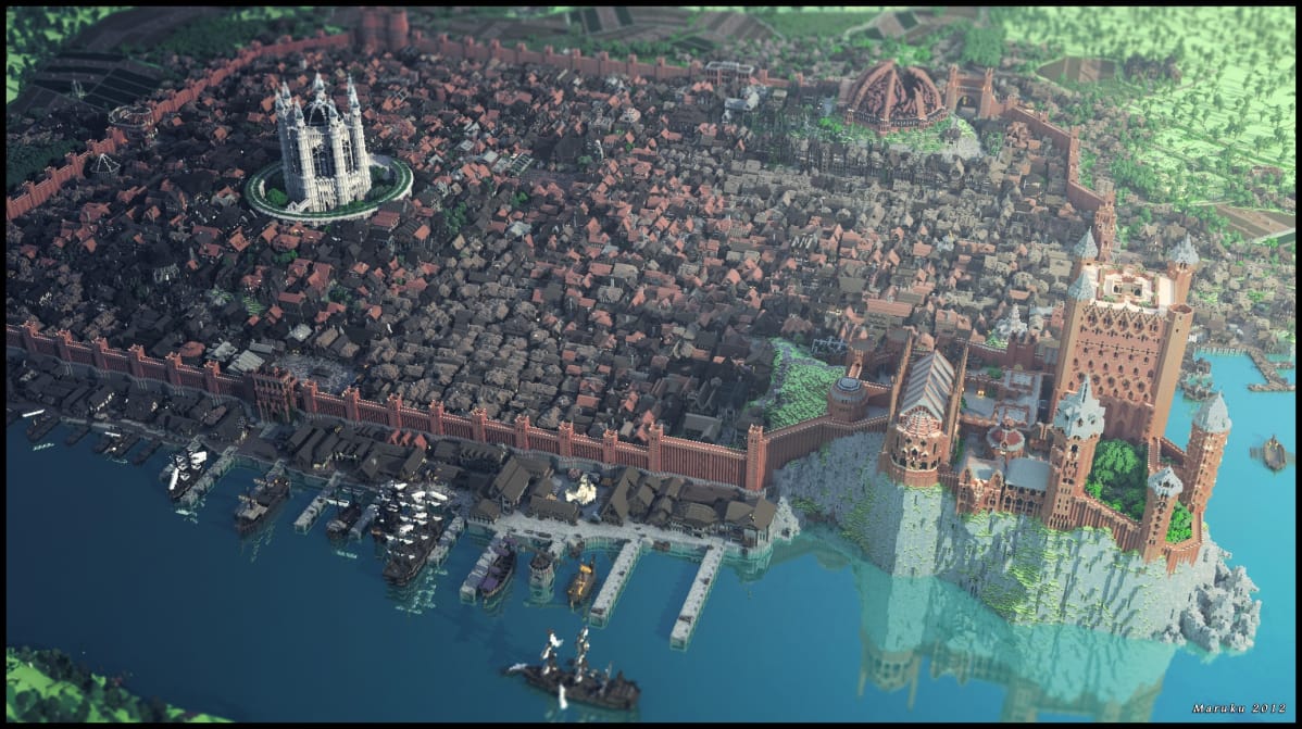 Game of Thrones, Westeros, Minecraftin