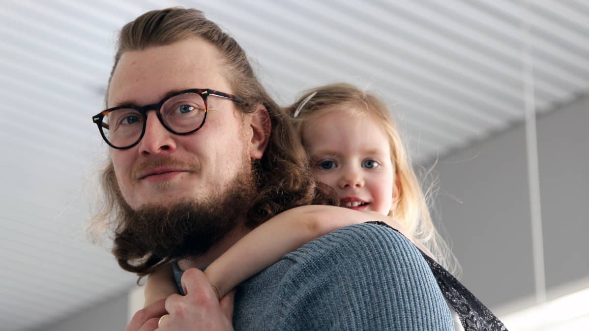 Jaakko Palmunen ja tytär Viida Palmunen