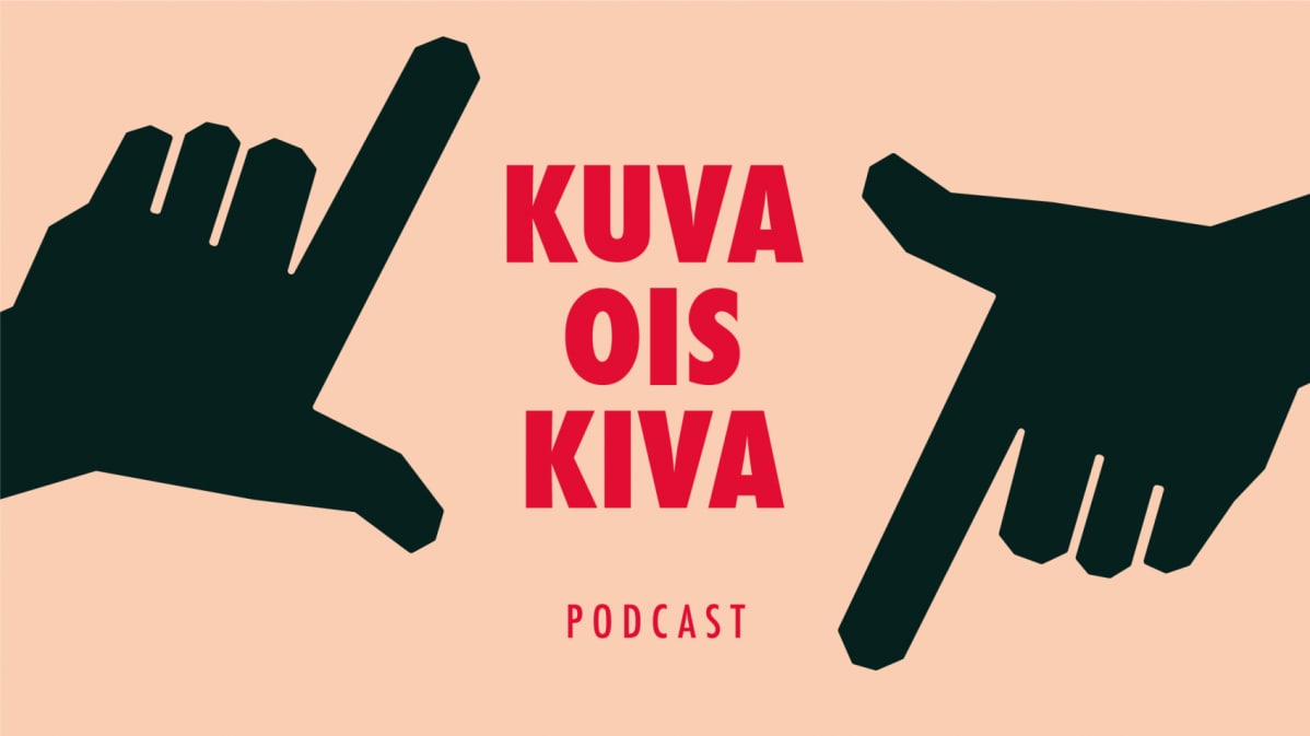 Kuva ois kiva -podcastin kansitaidetta