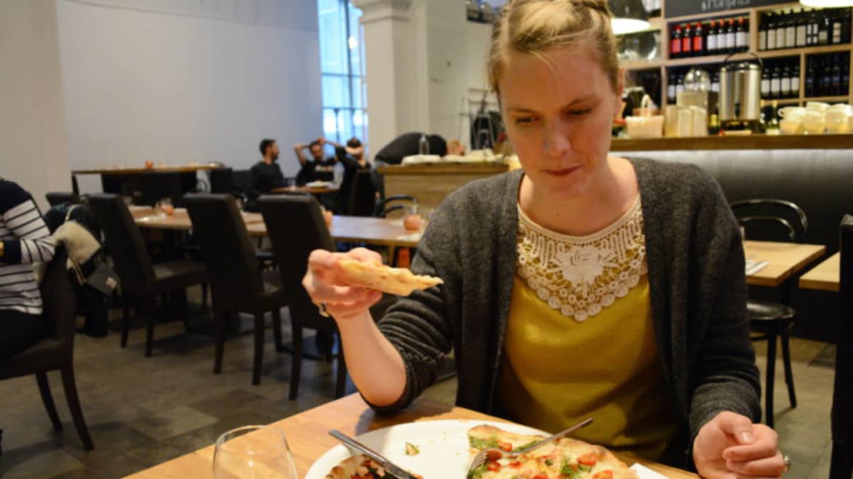 Den dyra pizzan är god, men är den värd priset?