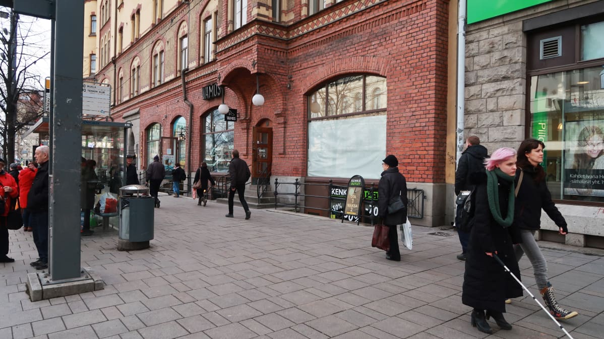 Tyhjä liiketila osoitteessa Hämeenkatu 17, Tampere