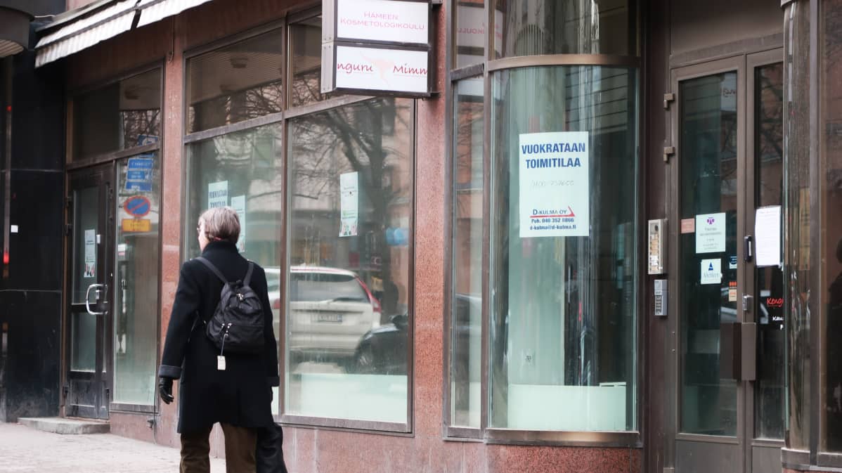 Tyhjä liiketila osoitteessa Hämeenkatu 24, Tampere