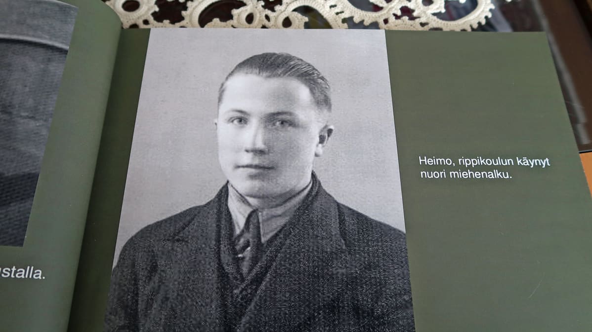 Heimo Leivonniemen rippikuva valokuvakirjassa
