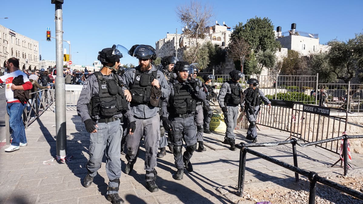 Jerusalemin vanhaankaupunkiin oli komennettu satoja ylimääräisiä israelilaisia poliiseja.