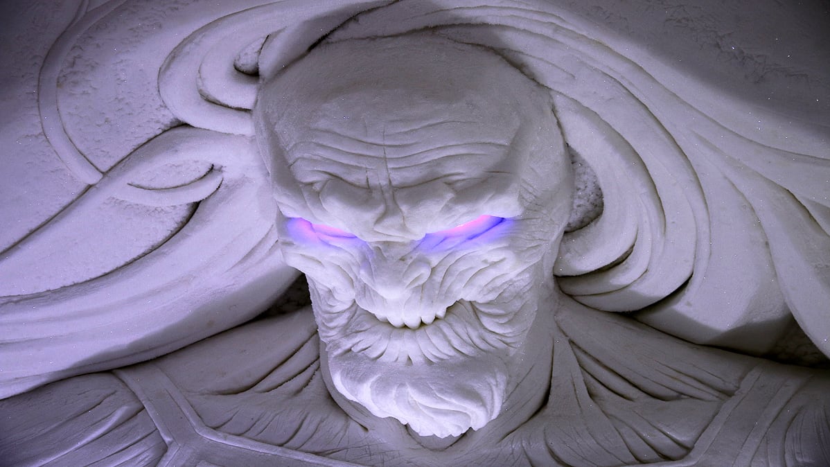 Lainion Snow Village-lumihotelli, Valkoinen vaeltaja