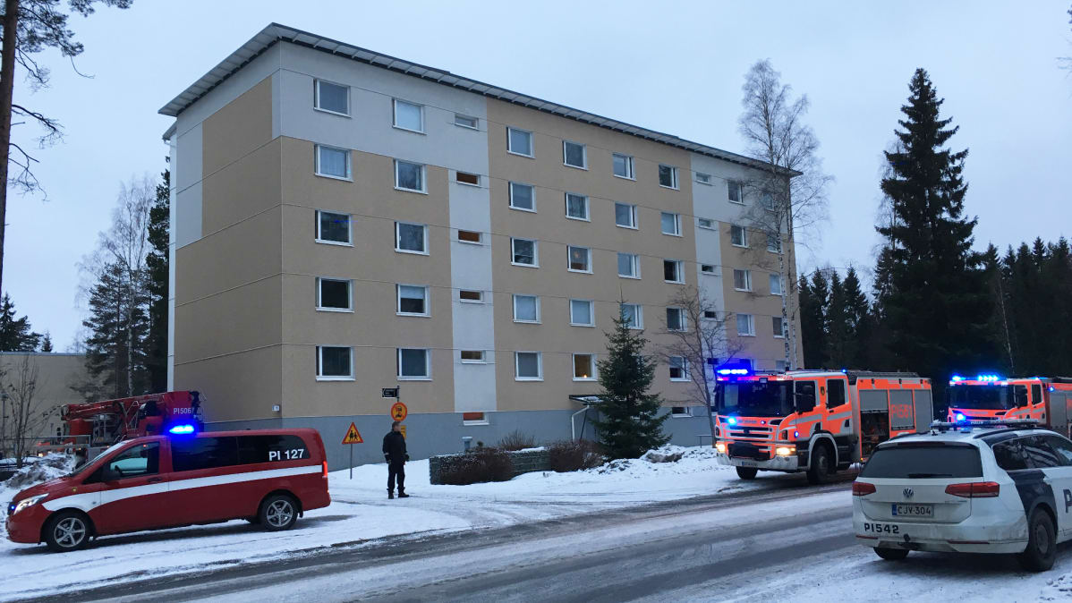 Kerrostalo Virontörmänkadulla Tampereella