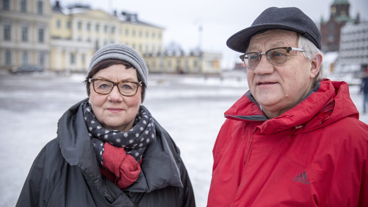 Kauniaislaiset Tuija ja Hannu Närhi