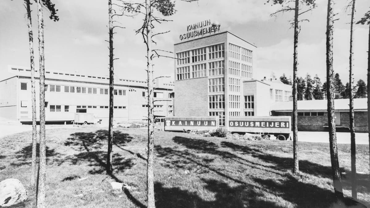 Kainuun Osuusmeijeri Sotkamossa.