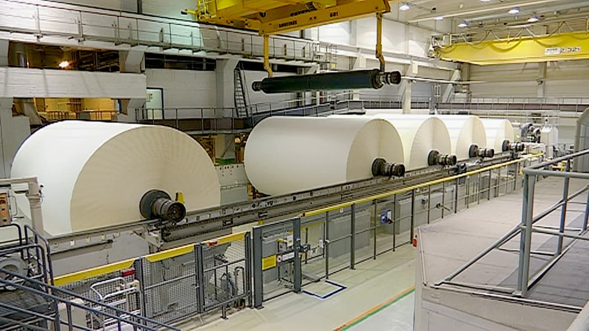 Paperitehdas Stora Enso Imatra.