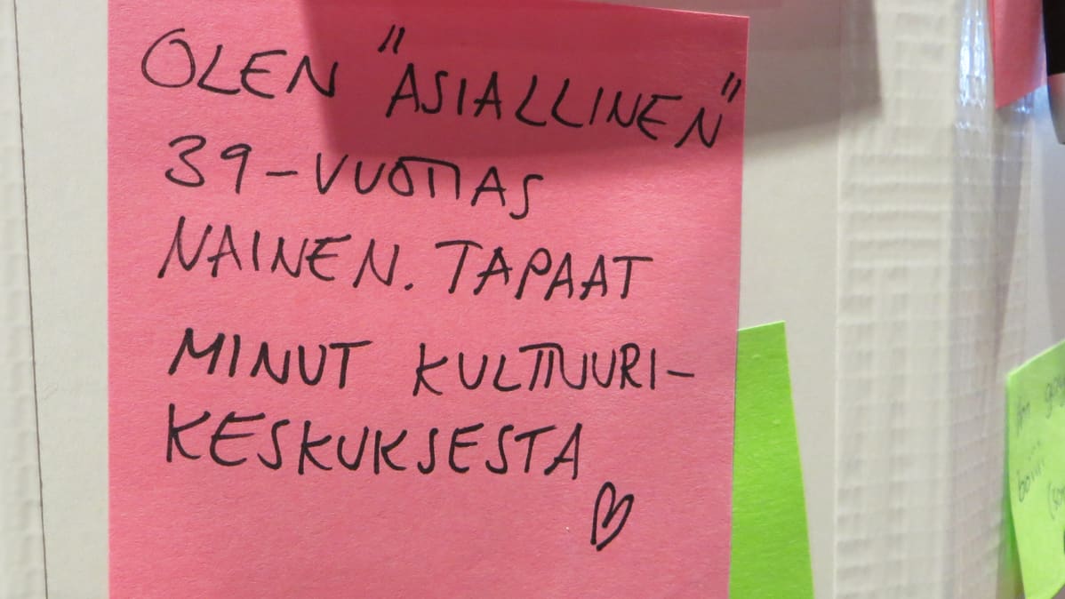 Tärskytolopan viesti.
