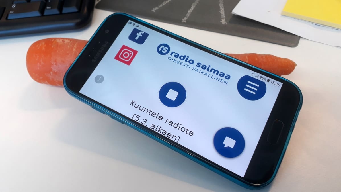 Radio Saimaa kännykässä