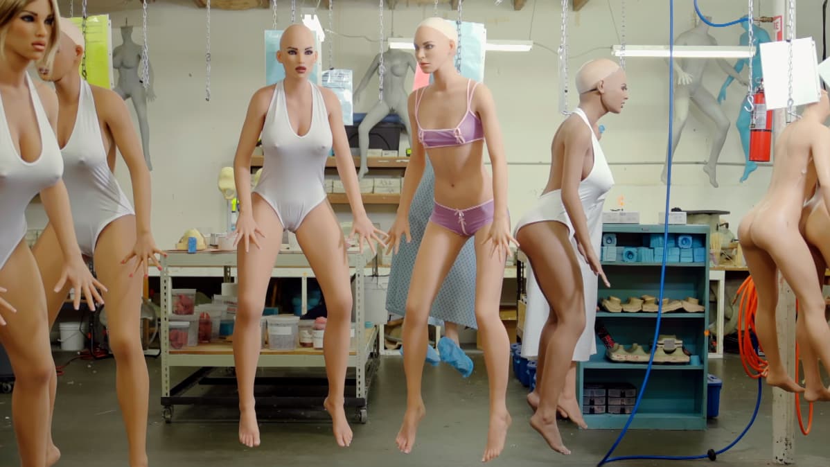 Seksirobottitehdas, seksirobottien kehoja.