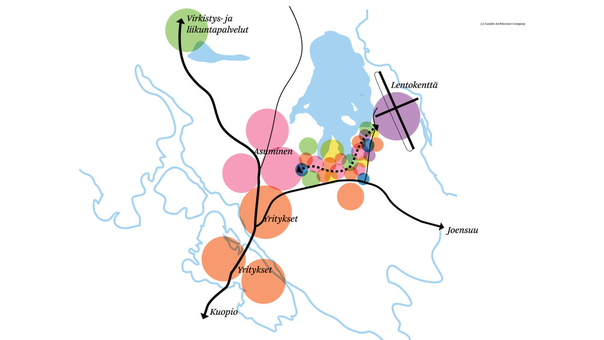 Karttakuva Woodhope Villagen alueesta