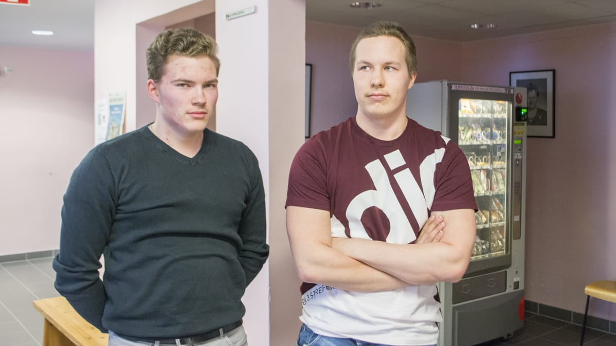 Jere Hyötyläinen ja Aku Hiekka-Aho.