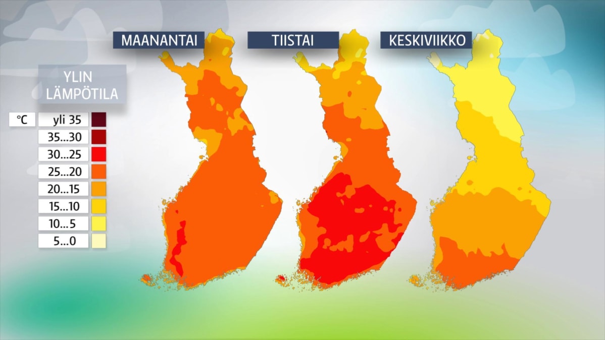 Lämpötilakartat