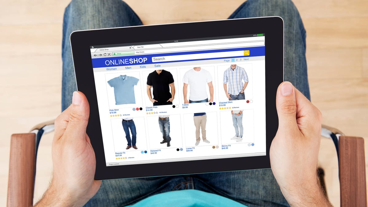 mies online-shoppailee