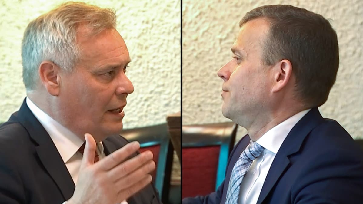 Antti Rinne ja Petteri Orpo