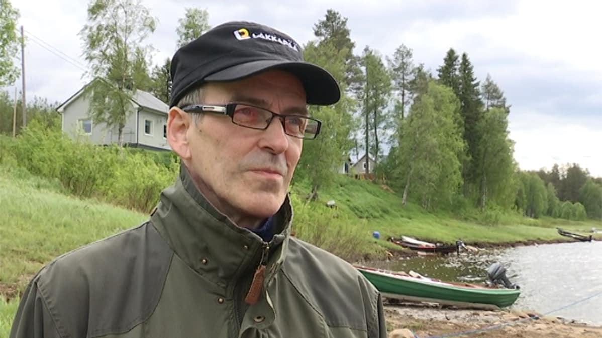 Tornio-Muoniojokiseura ry:n puheenjohtaja Kalervo Aska 6.6.2018