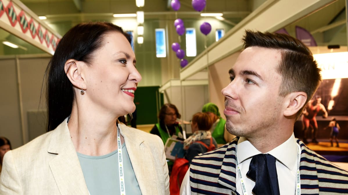 Riikka Pirkkalainen ja Jirka Hakala