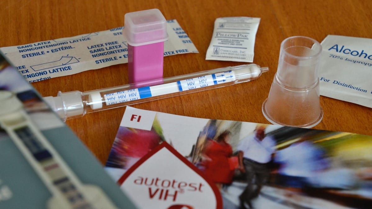Hiv-testin tarvikkeet