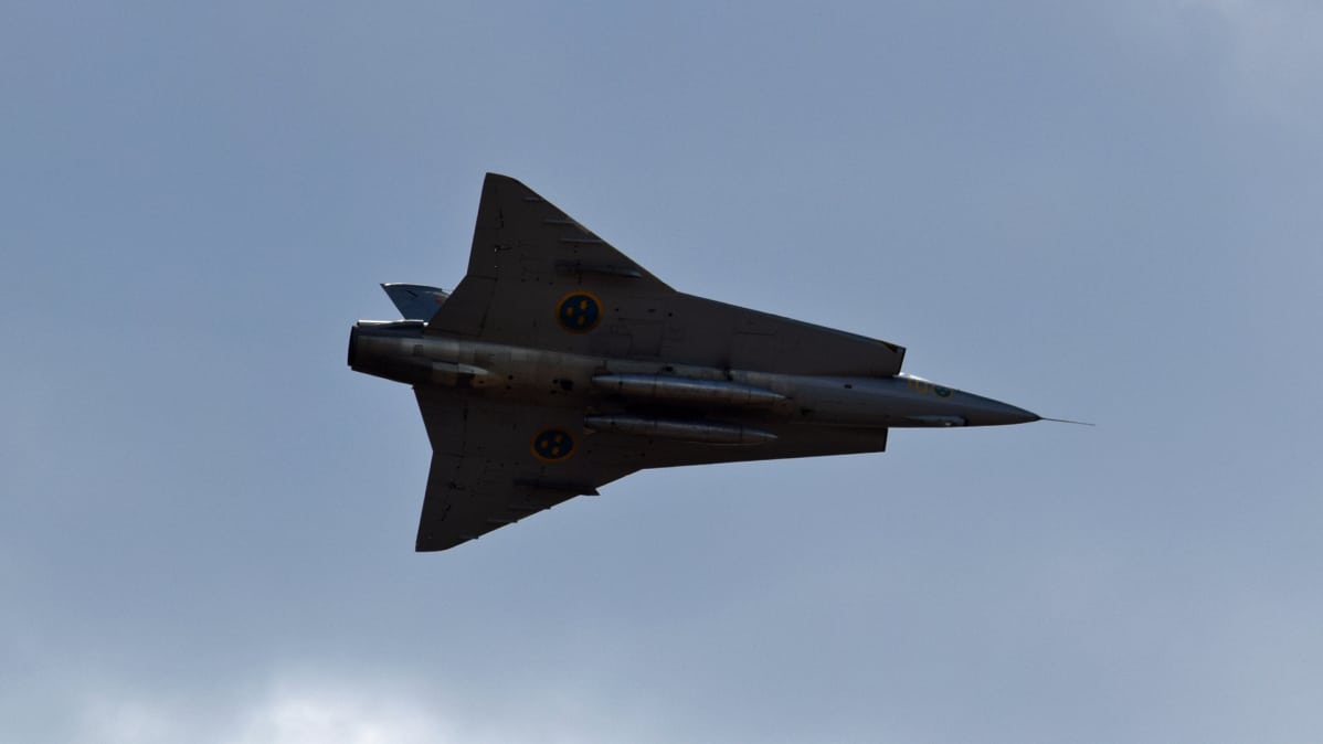 Saab J35 Draken.