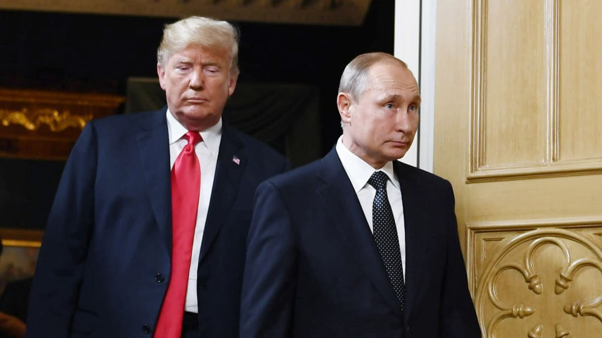 Donald Trump ja Vladimir Putin.