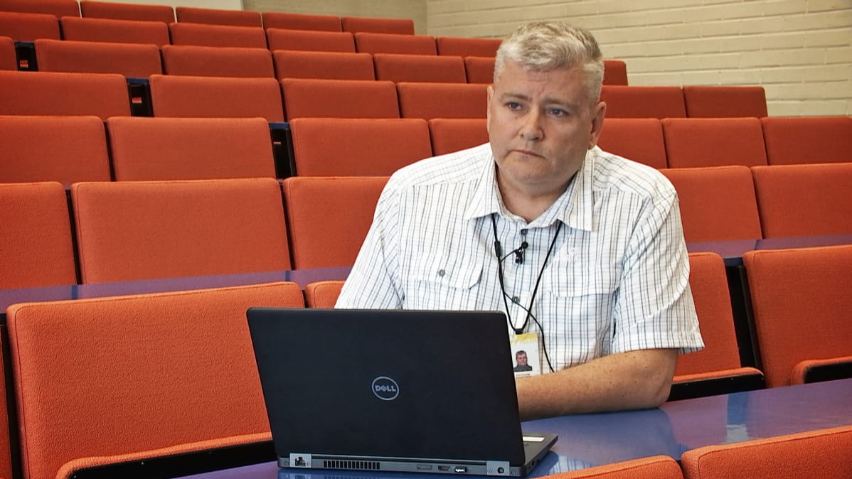 Turvallisuusjohtaja Mats Fagerström.
