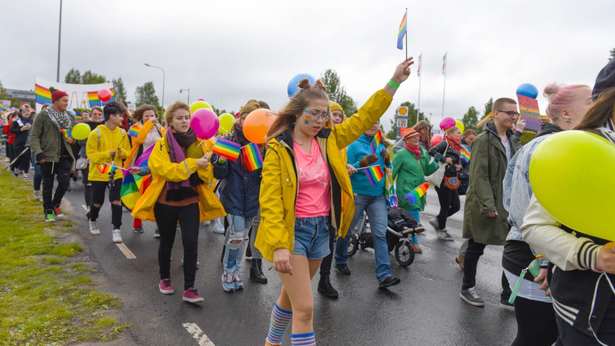 BorderPride Torniossa ja Haaparannalla vuonna 2017.