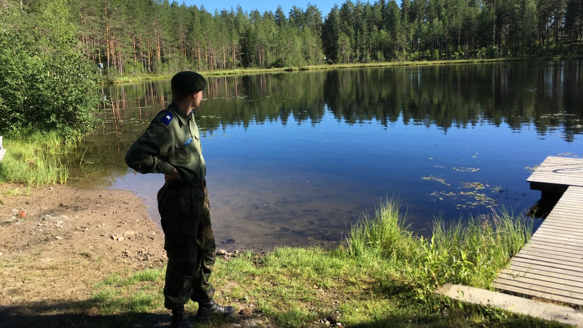 kalastuslampi varusmiesten iltaloma