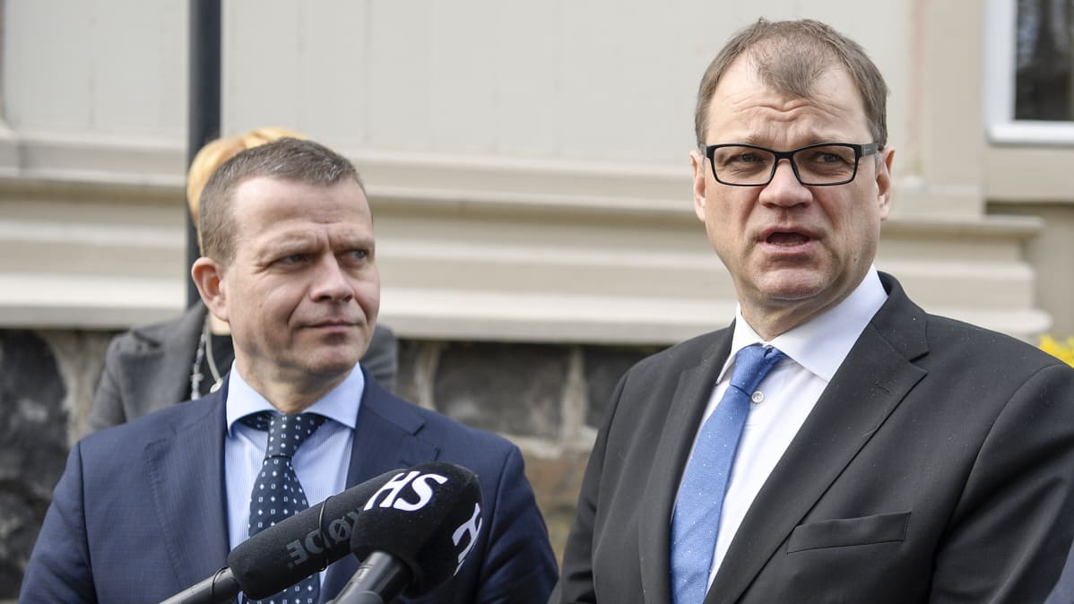 Petteri Orpo ja Juha Sipilä